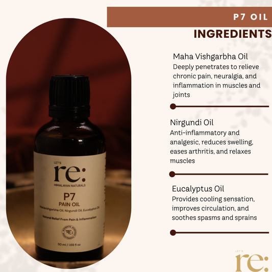 P7 Pain Oil for Joint & Muscle Relief