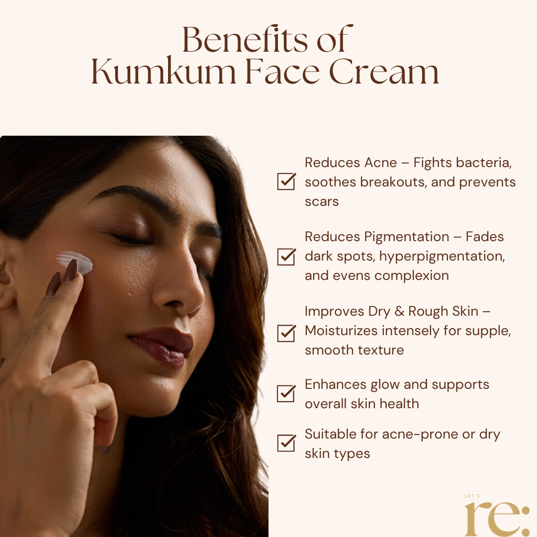 Kumkum Face Cream for Nourished Glowing Skin