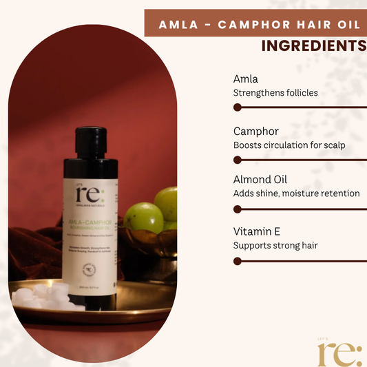 Amla - Camphor  Nourishing Hair Oil