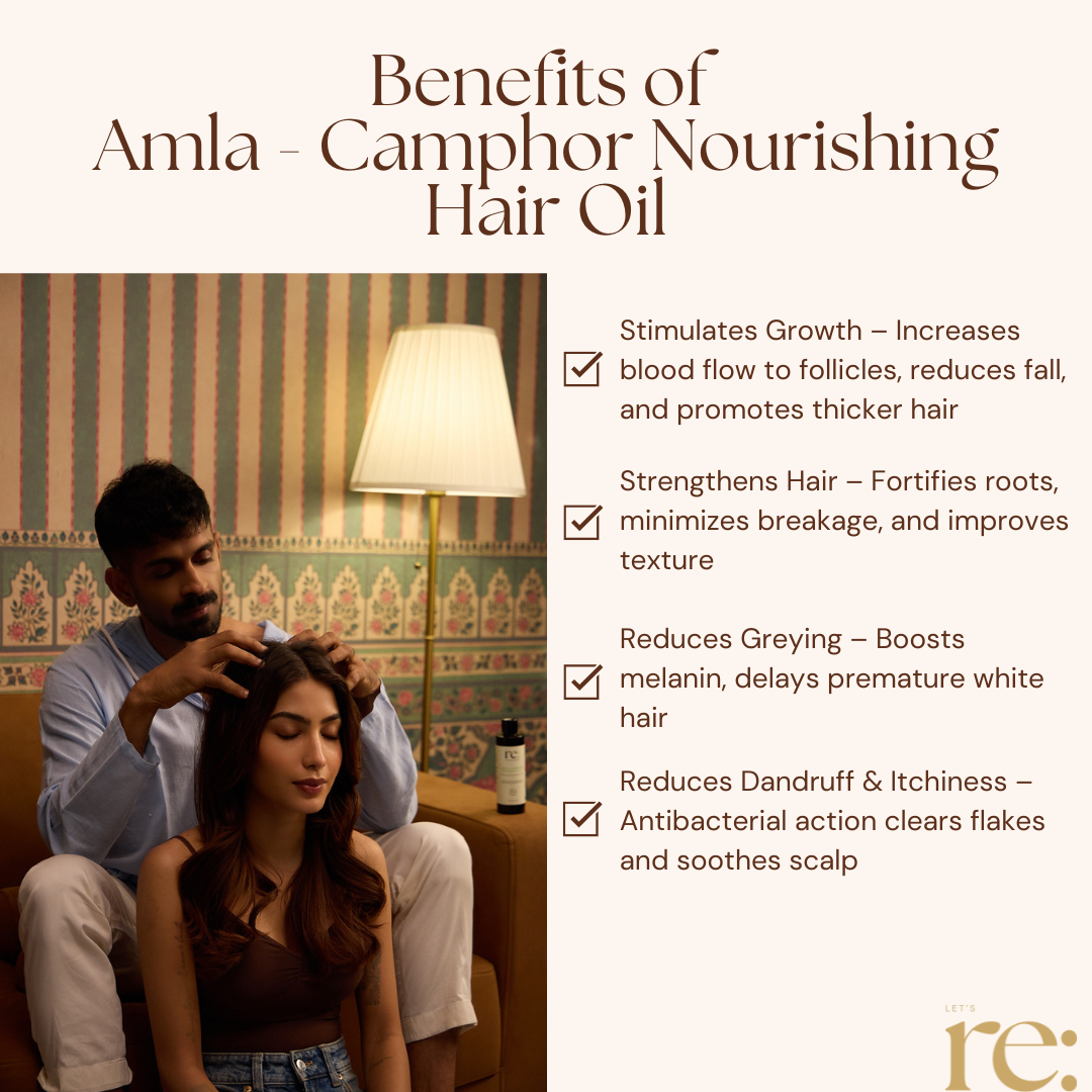 Amla - Camphor  Nourishing Hair Oil