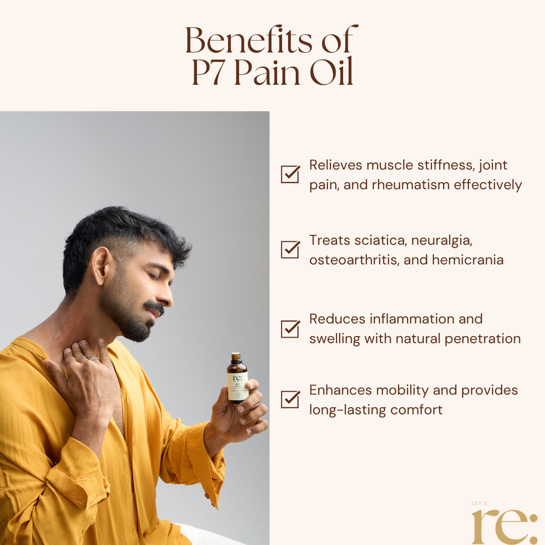 P7 Pain Oil for Joint & Muscle Relief