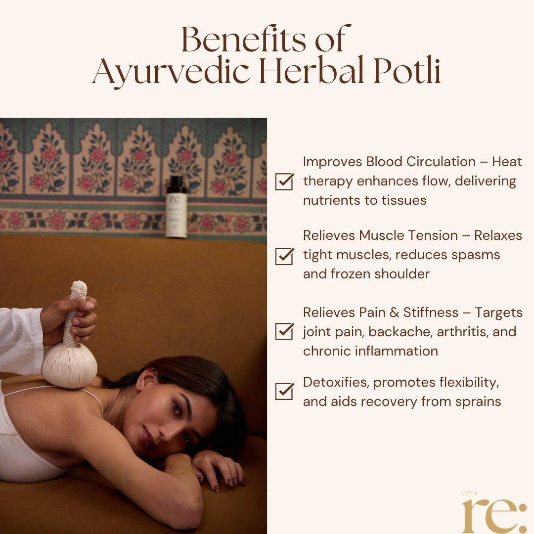 Ayurvedic Herbal Potli for Pain Relief & Circulation