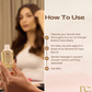 Almond Oil Face Serum with 24K Gold Flakes for Radiant Glow