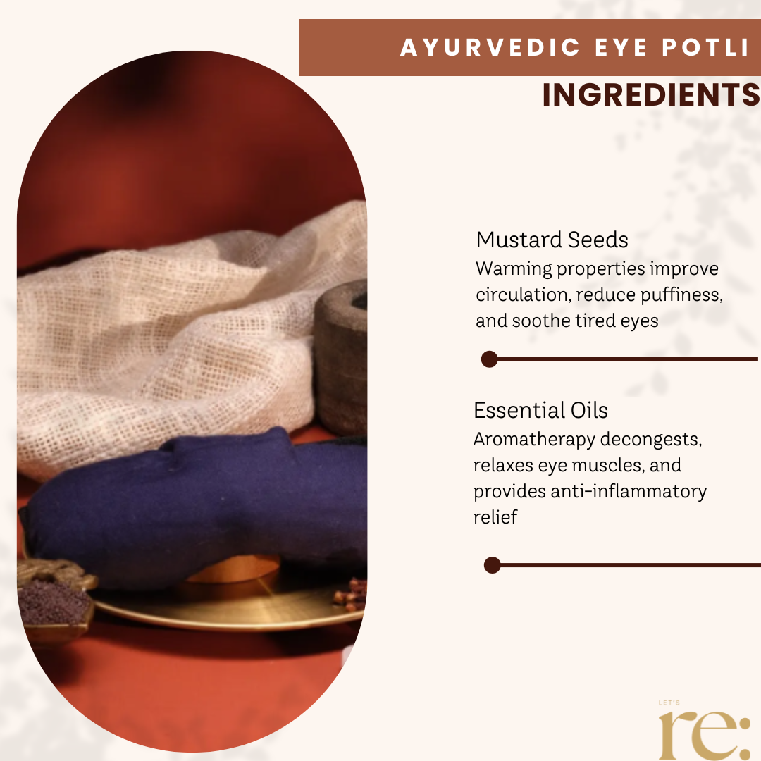 Ayurvedic Eye Potli for Relaxation & Eye Care