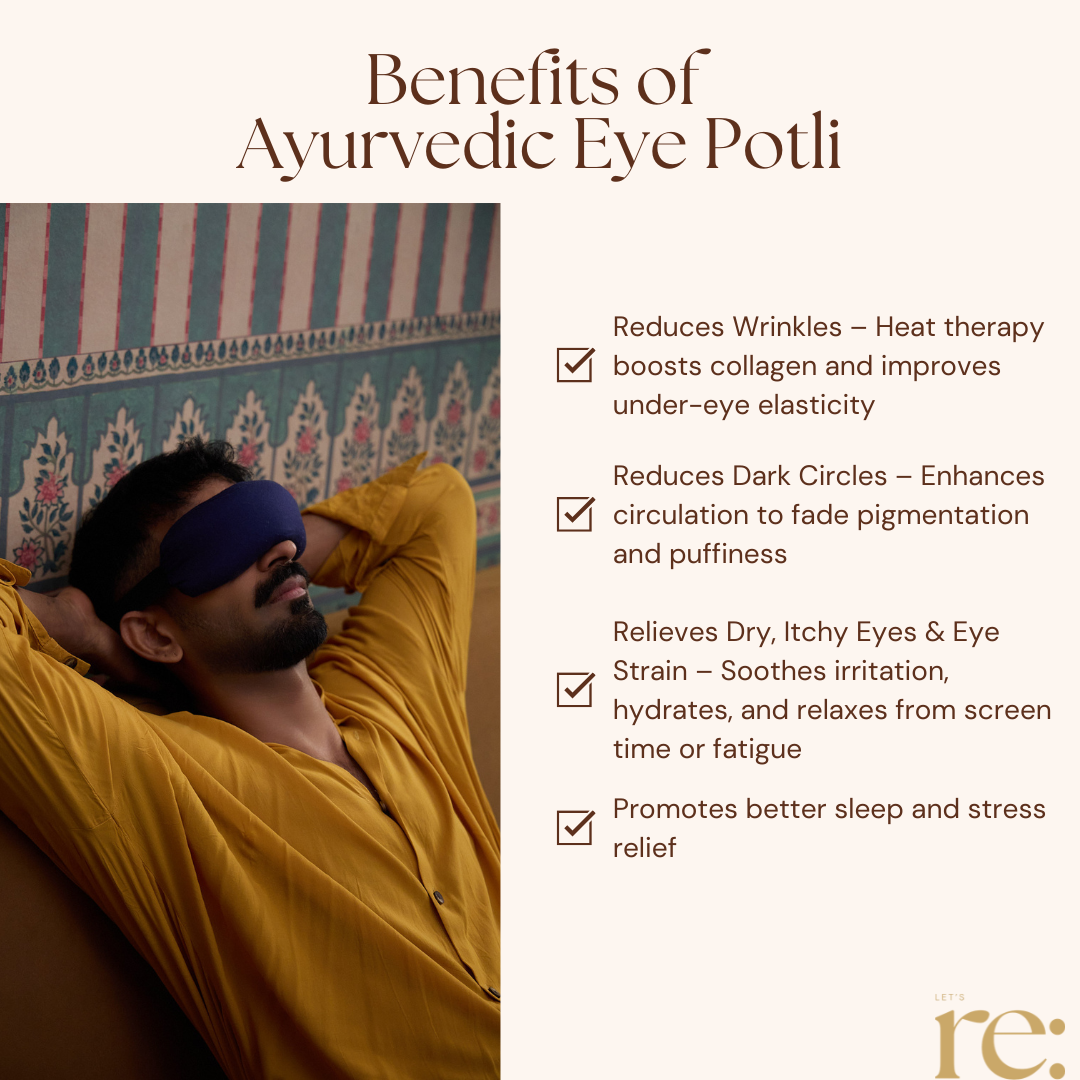 Ayurvedic Eye Potli for Relaxation & Eye Care