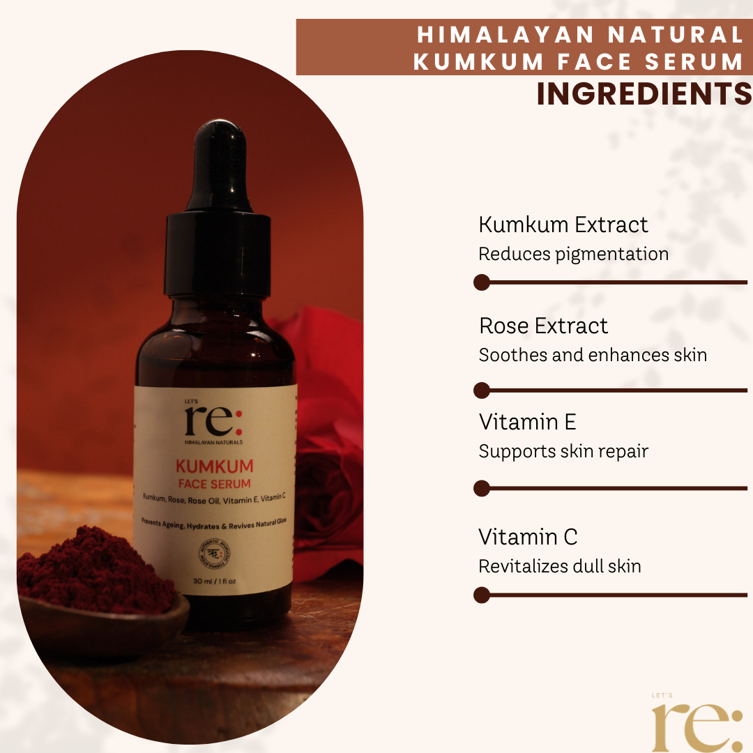 Himalayan Kumkumadi Face Serum for Glow & Pigmentation Care