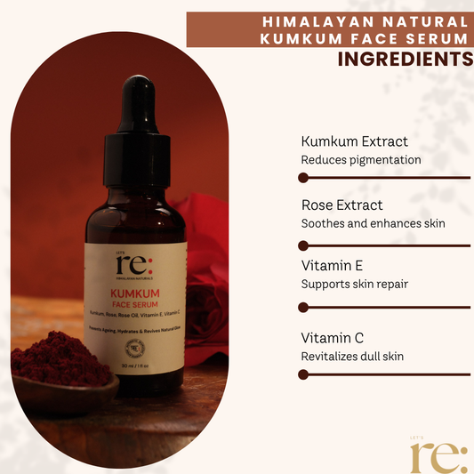Himalayan Natural Kumkum  Face Serum
