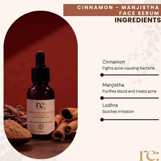 Cinnamon-Manjistha  Face Serum  (Anti Acne )