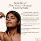 Aloe Vera Orange Face Serum for Hydration & Glow