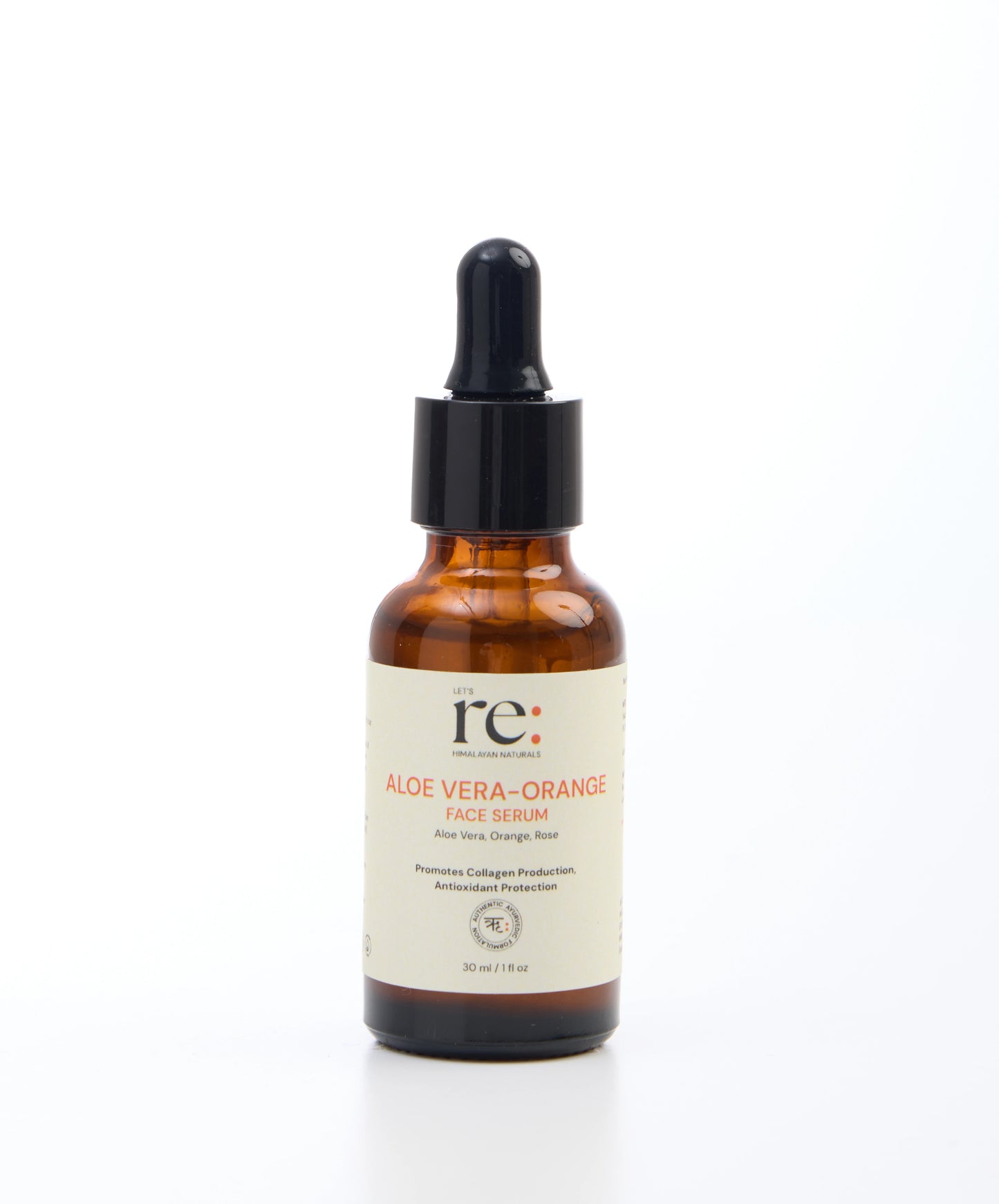 Aloe Vera Orange Face Serum for Hydration & Glow