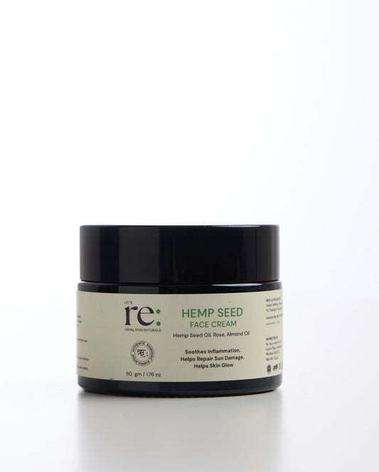 Hemp Seed Face Cream for Anti-Aging & Hydration