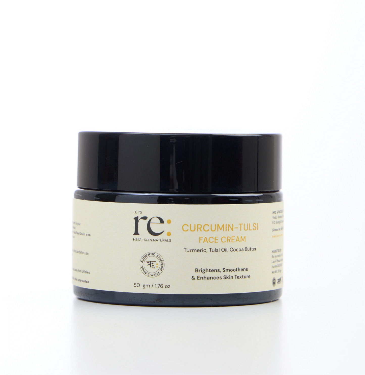Curcumin Tulsi Face Cream for Brightening Care