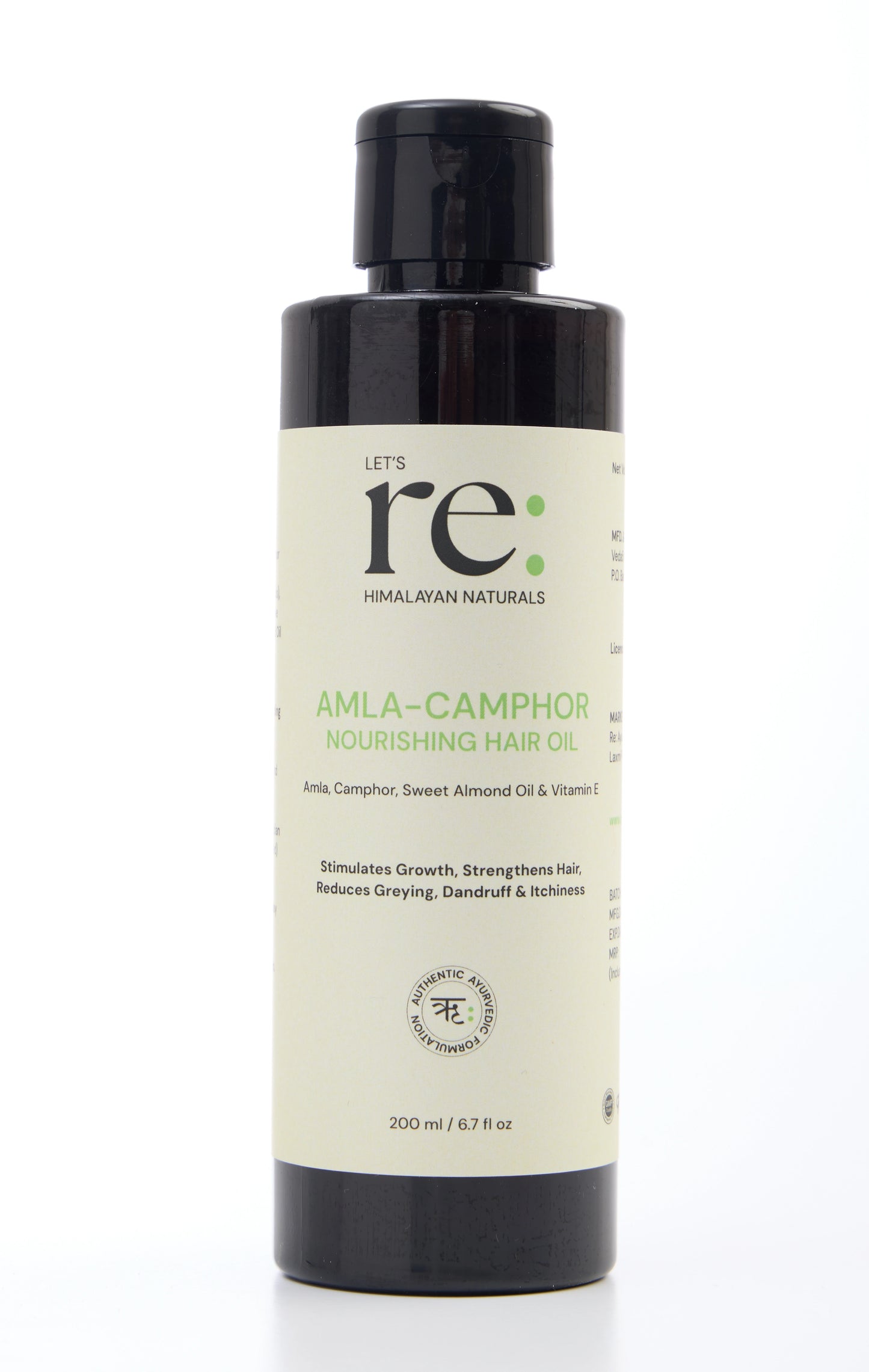 Amla - Camphor  Nourishing Hair Oil
